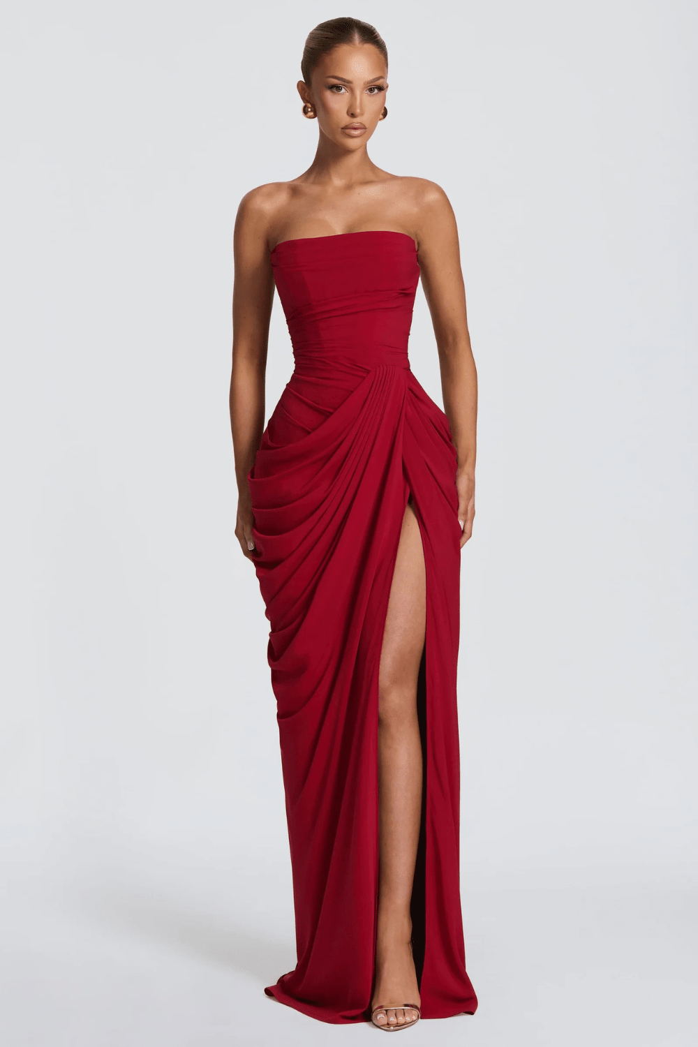 Aurora Draped Maxi Kleid - 12