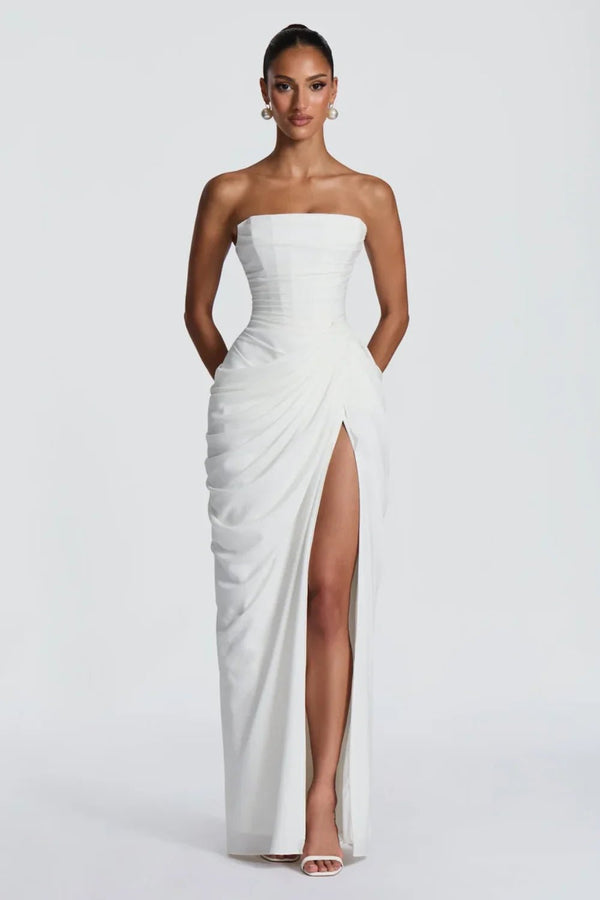 Aurora Draped Maxi Dress - 12