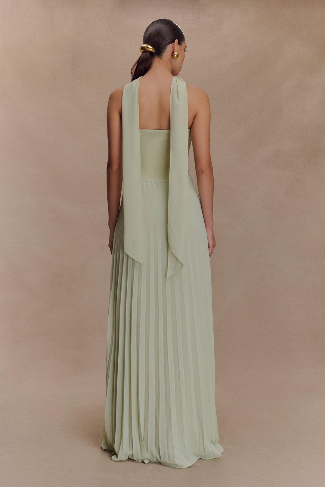 Caira Chiffon Scarf Maxi Dress - 5