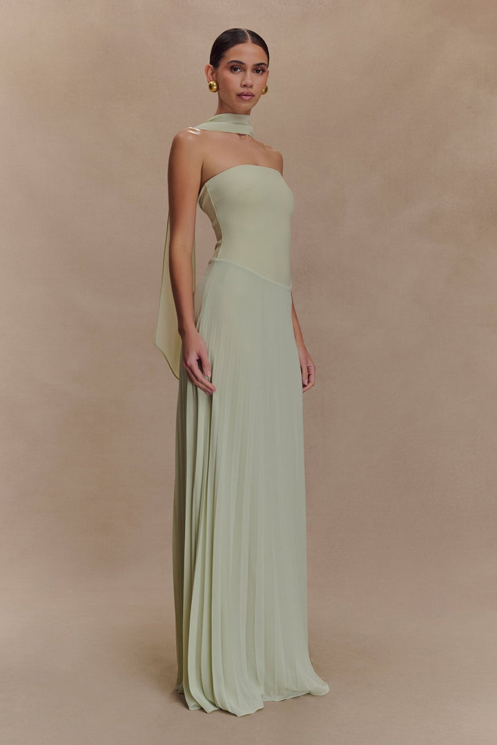 Caira Chiffon Scarf Maxi Dress - 3