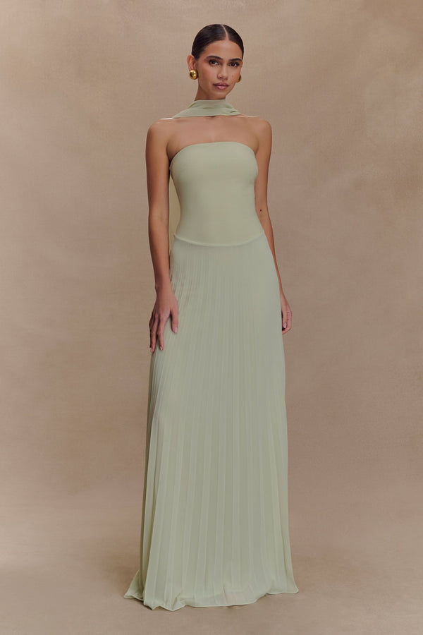 Caira Chiffon Scarf Maxi Dress - 2