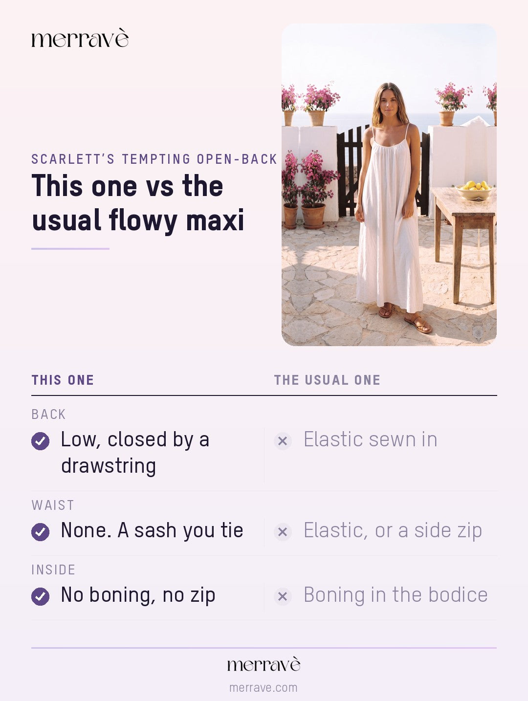 This one vs the usual flowy maxi