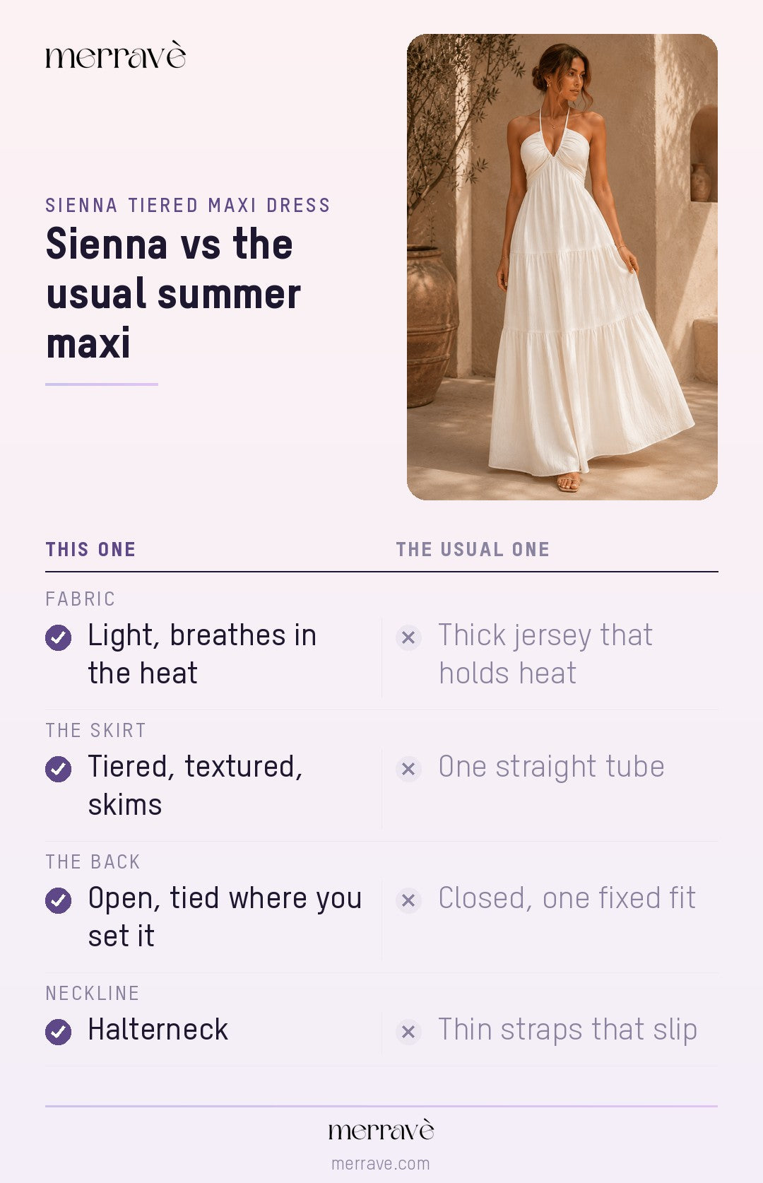 Sienna vs the usual summer maxi