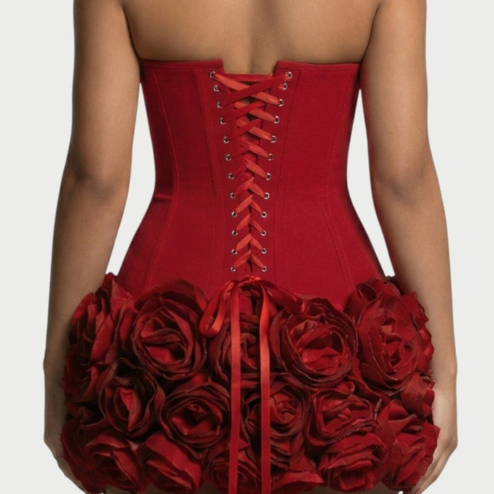 Rosalind – lace-up back detail