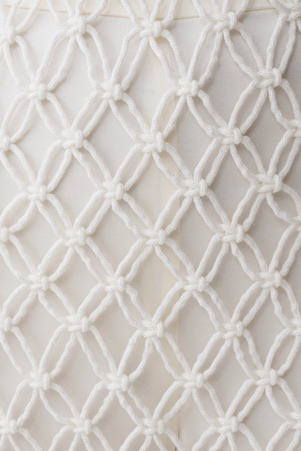 Devlin Macrame Tassel Mini Dress - 11