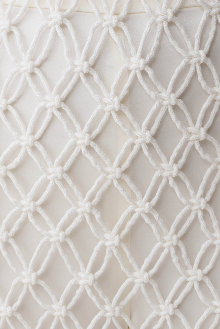 Devlin Macrame Tassel Mini Dress - 11