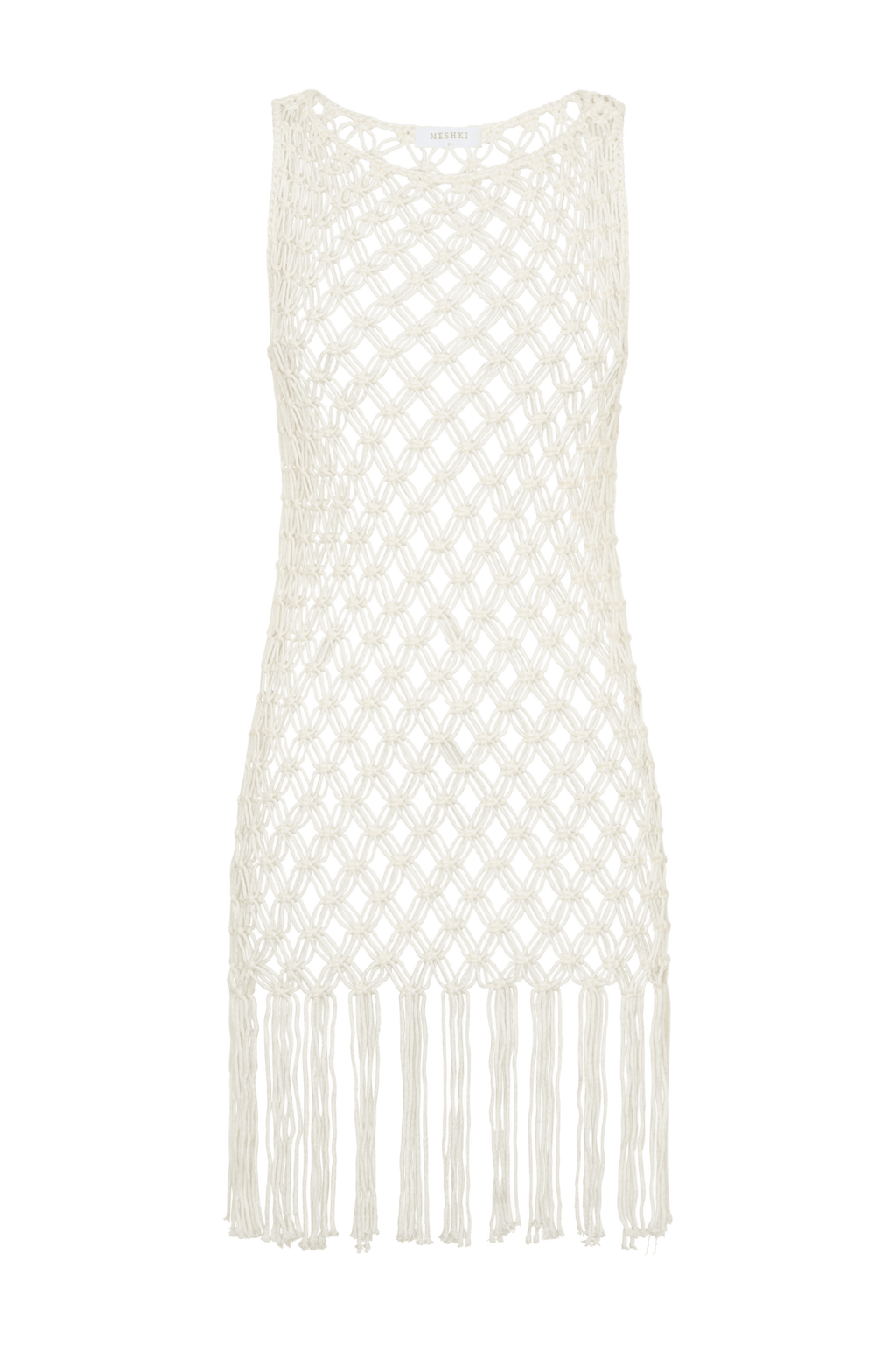 Devlin Macrame Tassel Mini Dress - 9