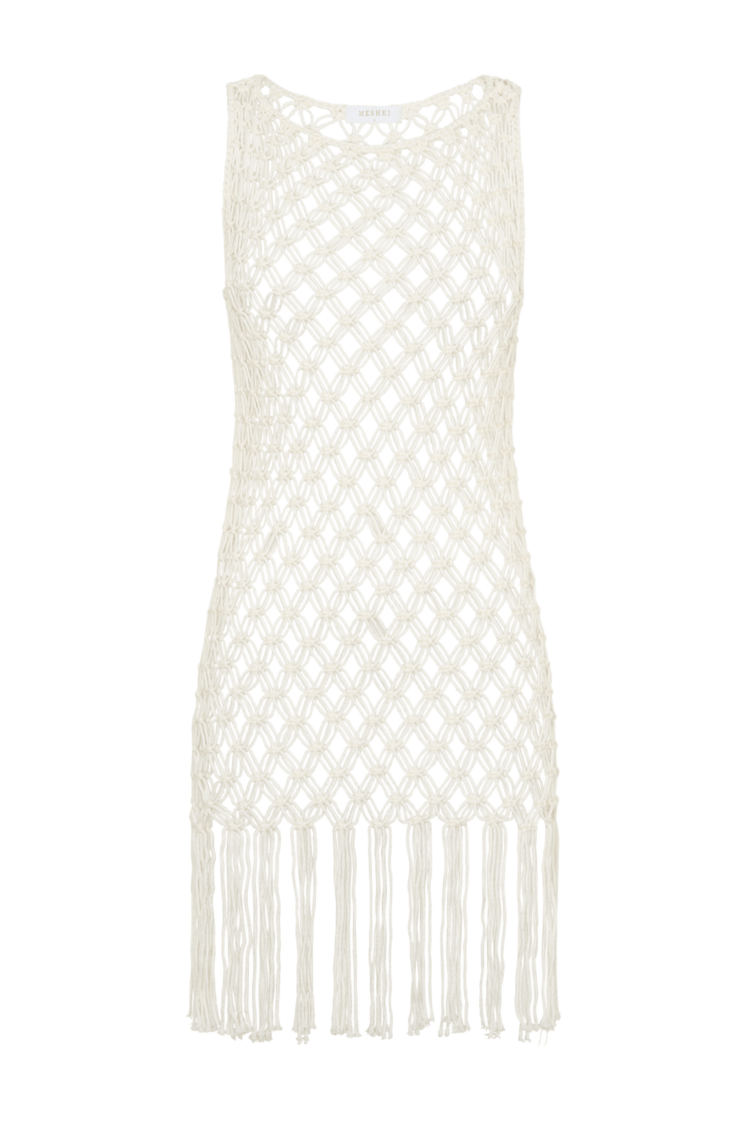 Devlin Makramee Quasten Mini-Kleid - 9
