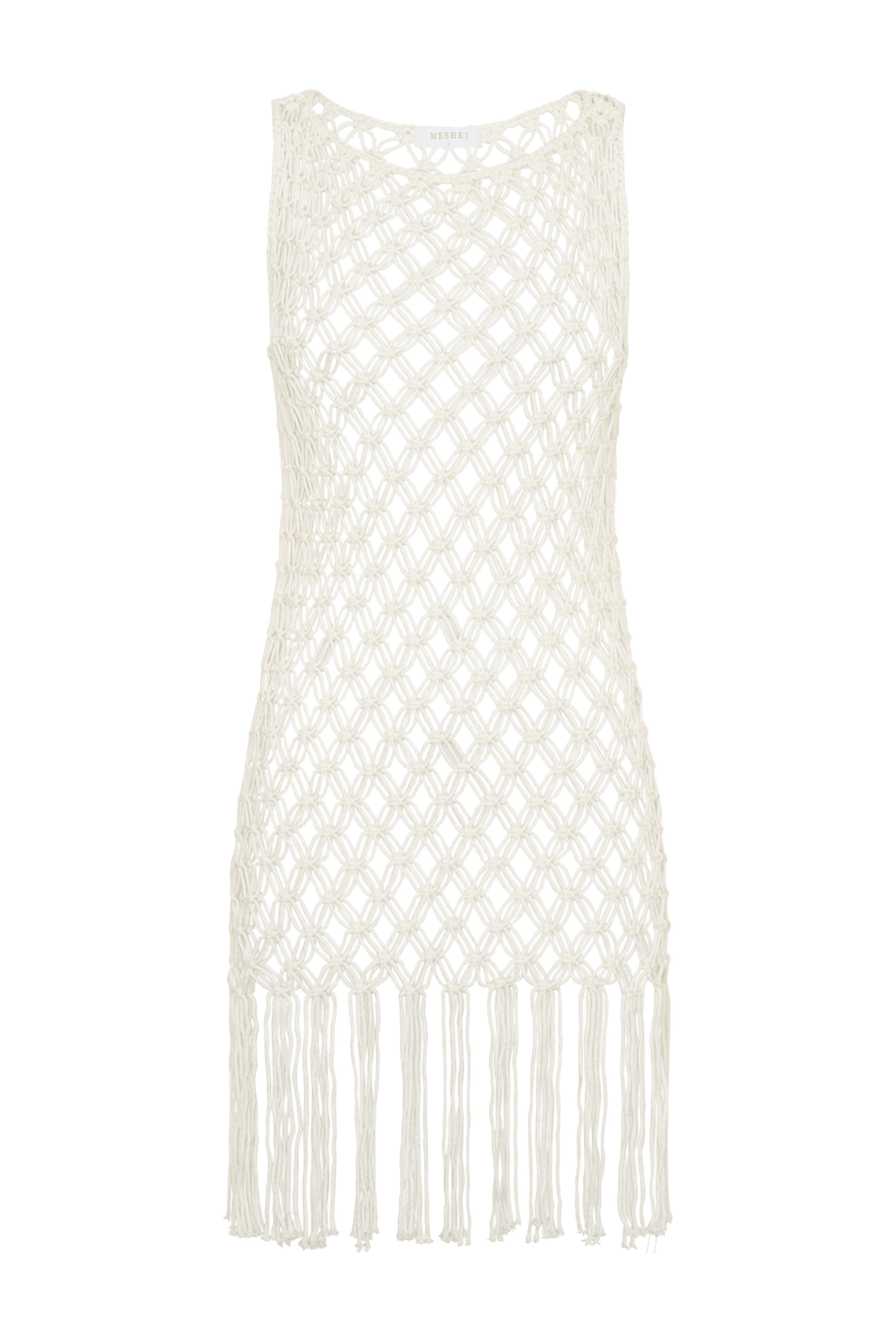 Devlin Macrame Tassel Mini Dress - 9