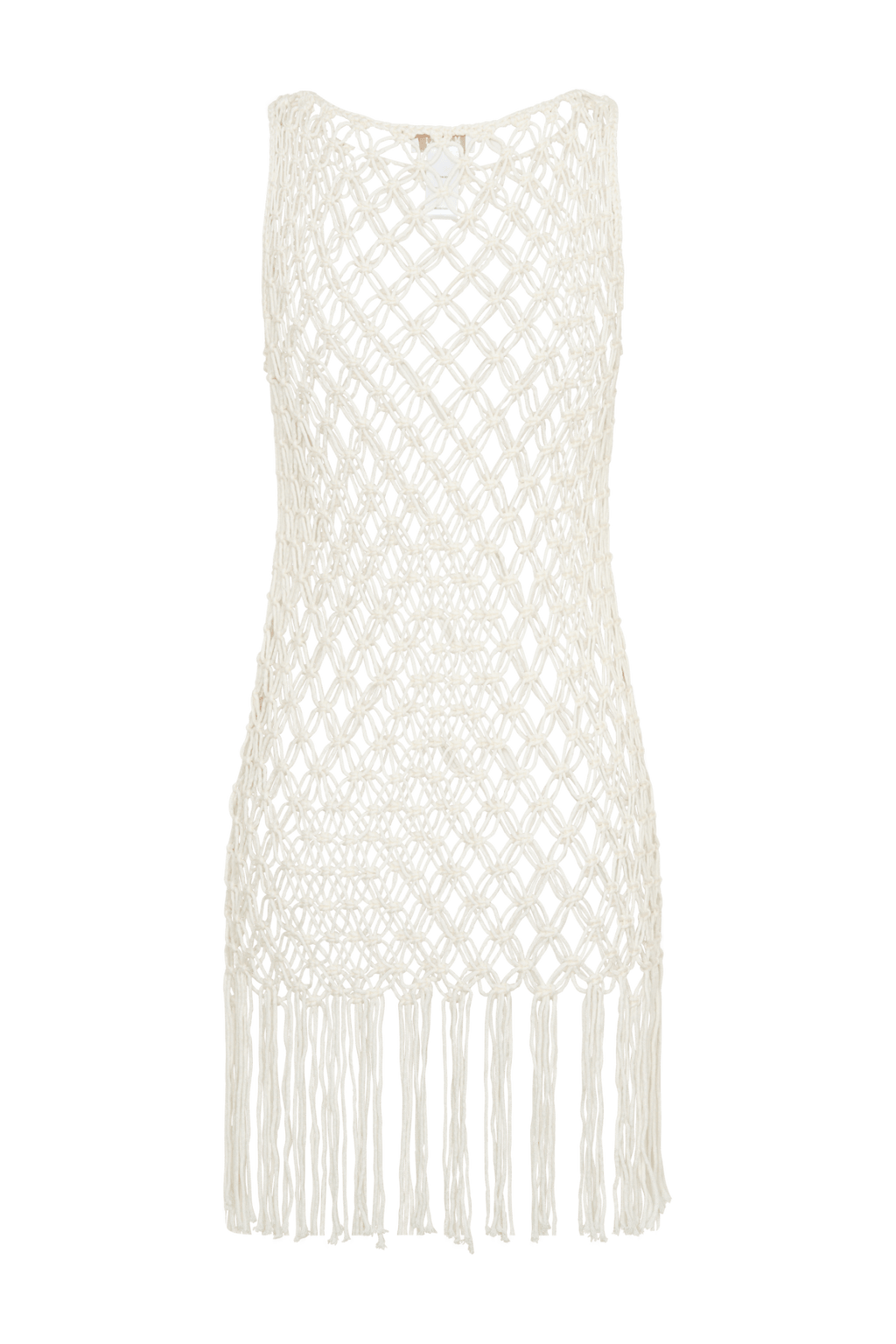 Devlin Macrame Tassel Mini Dress - 10