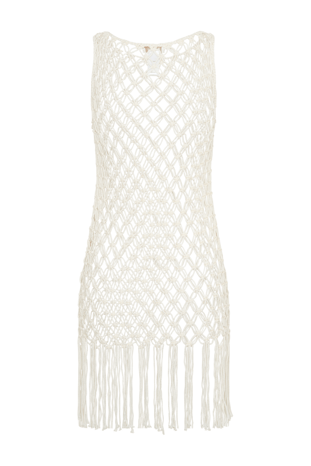 Devlin Makramee Quasten Mini Kleid - 10