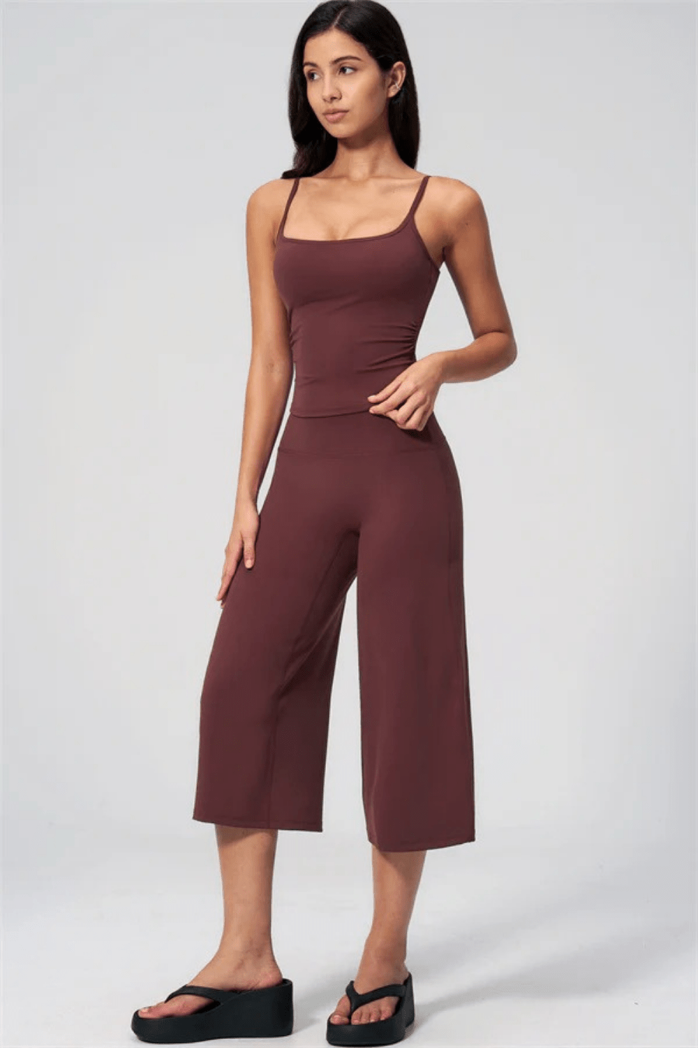 Elara Tank & Weitbeiniger Crop-Set - 45