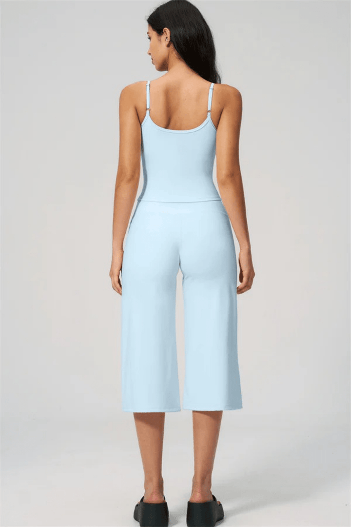 Elara Tank- und Weitbein-Crop-Set - 18