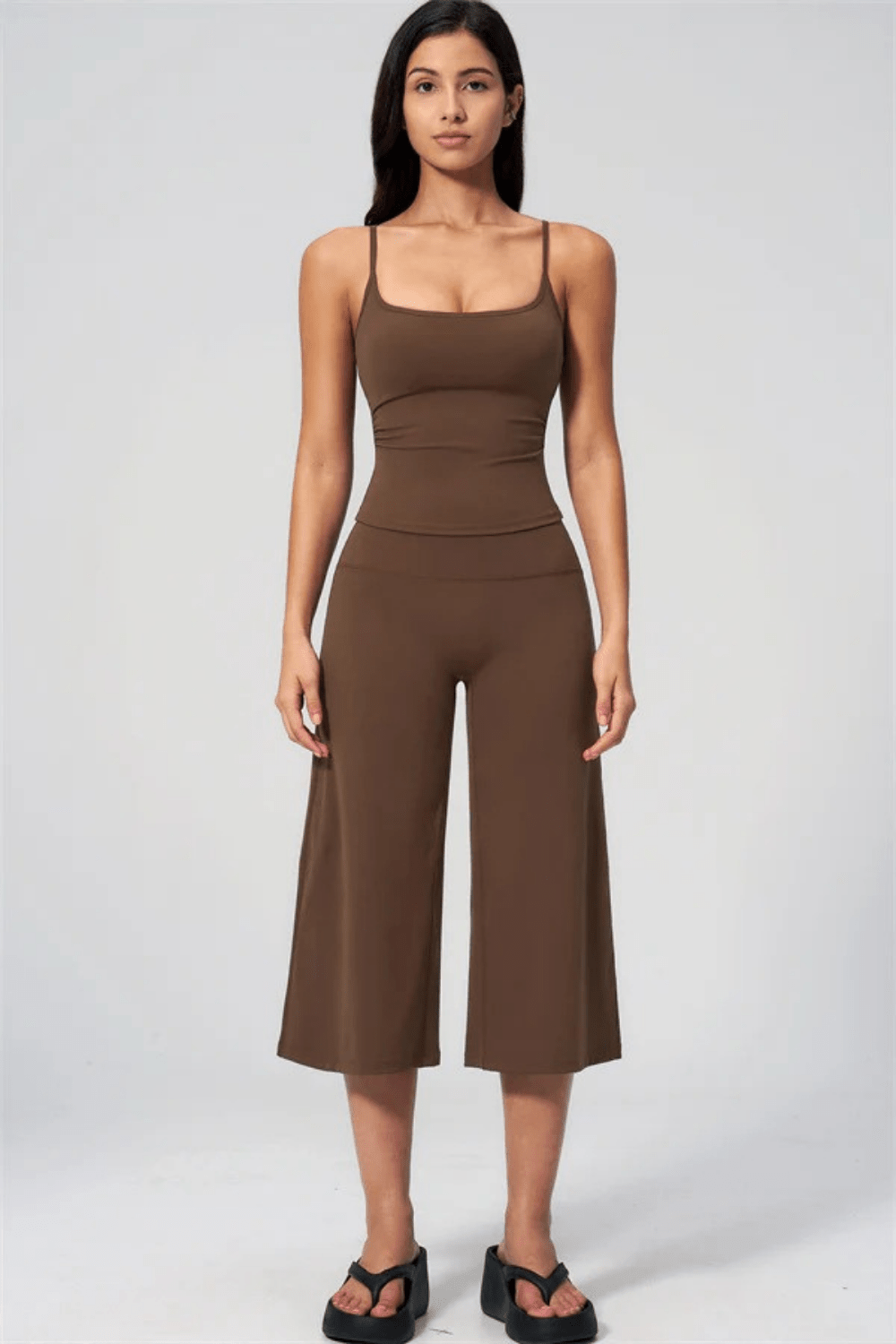 Elara Tank- und Weitbein-Crop-Set - 7