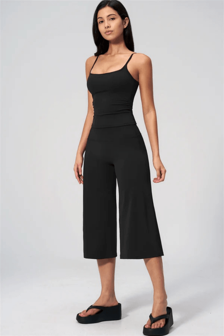 Elara Tank & Weite Beinhosen-Set - 32
