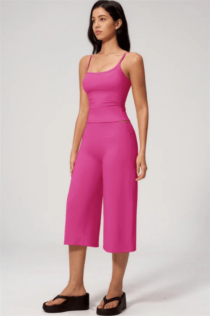 Elara Tank & Weite Beinhosen-Set - 39