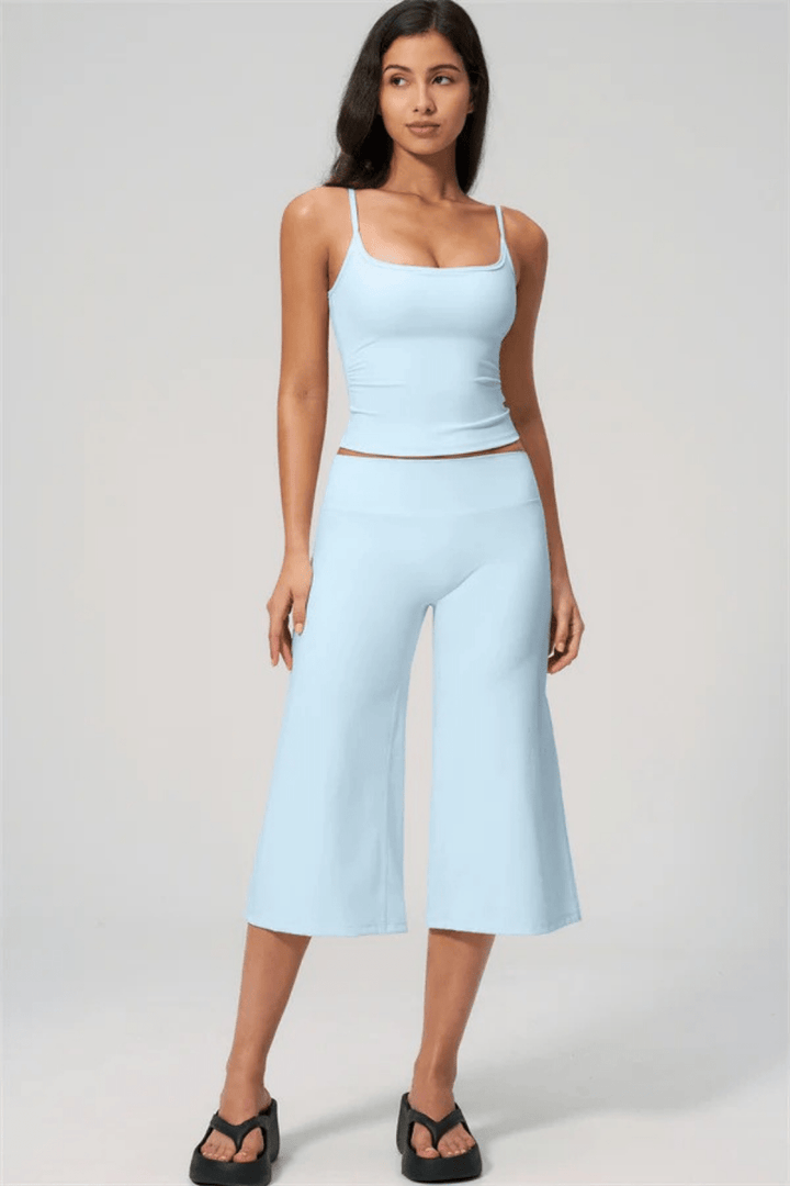 Elara Tank- und Weitbein-Crop-Set - 14