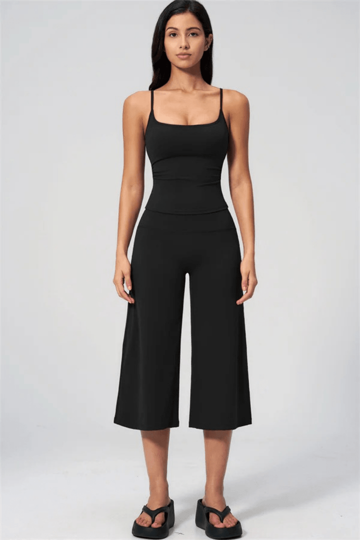 Elara Tank- und Weitbein-Crop-Set - 31