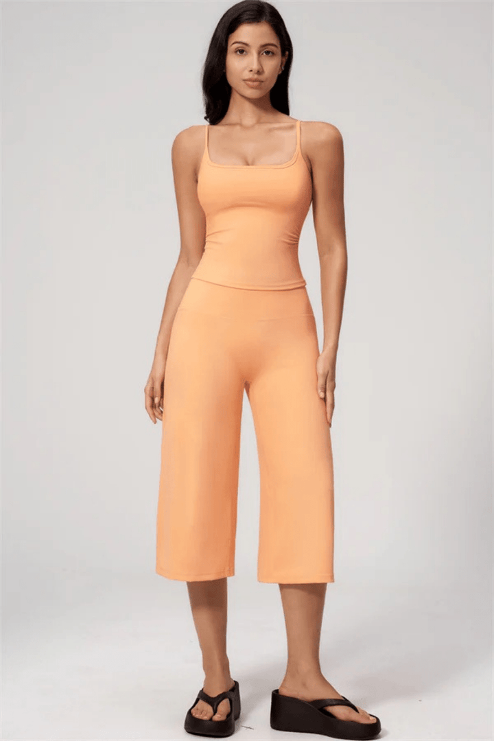 Elara Tank- und Weitbein-Crop-Set - 1