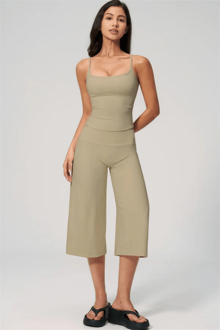 Elara Tank- und Weitbein-Crop-Set - 20