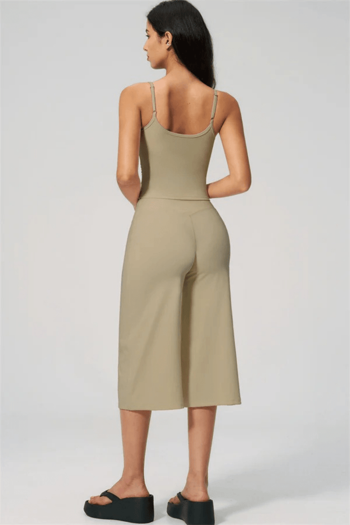 Elara Tank- und Weitbein-Crop-Set - 24