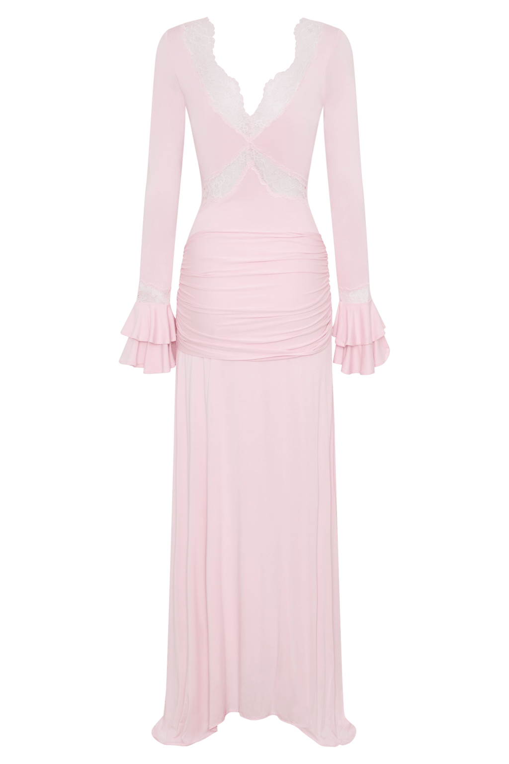 Electra Slinky Lace Maxi Dress - 8