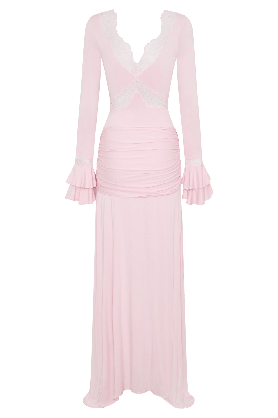 Electra Slinky Lace Maxi Dress - 8