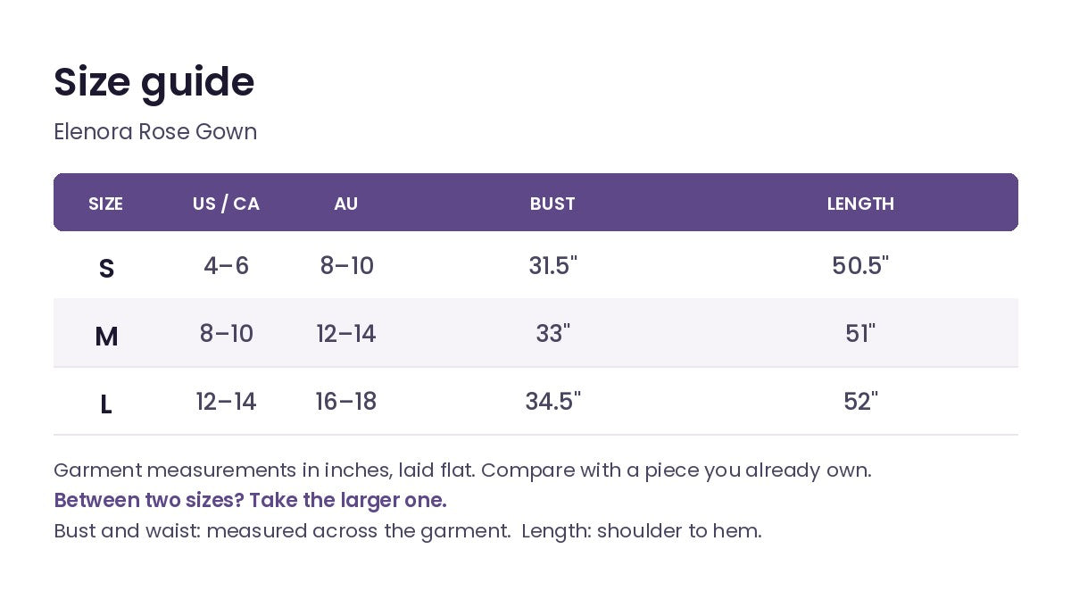 Size guide