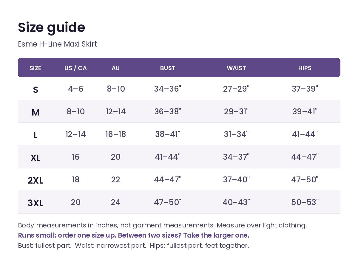Size guide