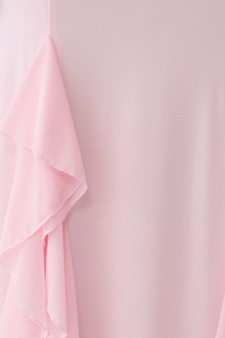 Etta Ruffle Slinky Maxi Dress - 9
