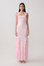 Etta Ruffle Slinky Maxi Dress - 1