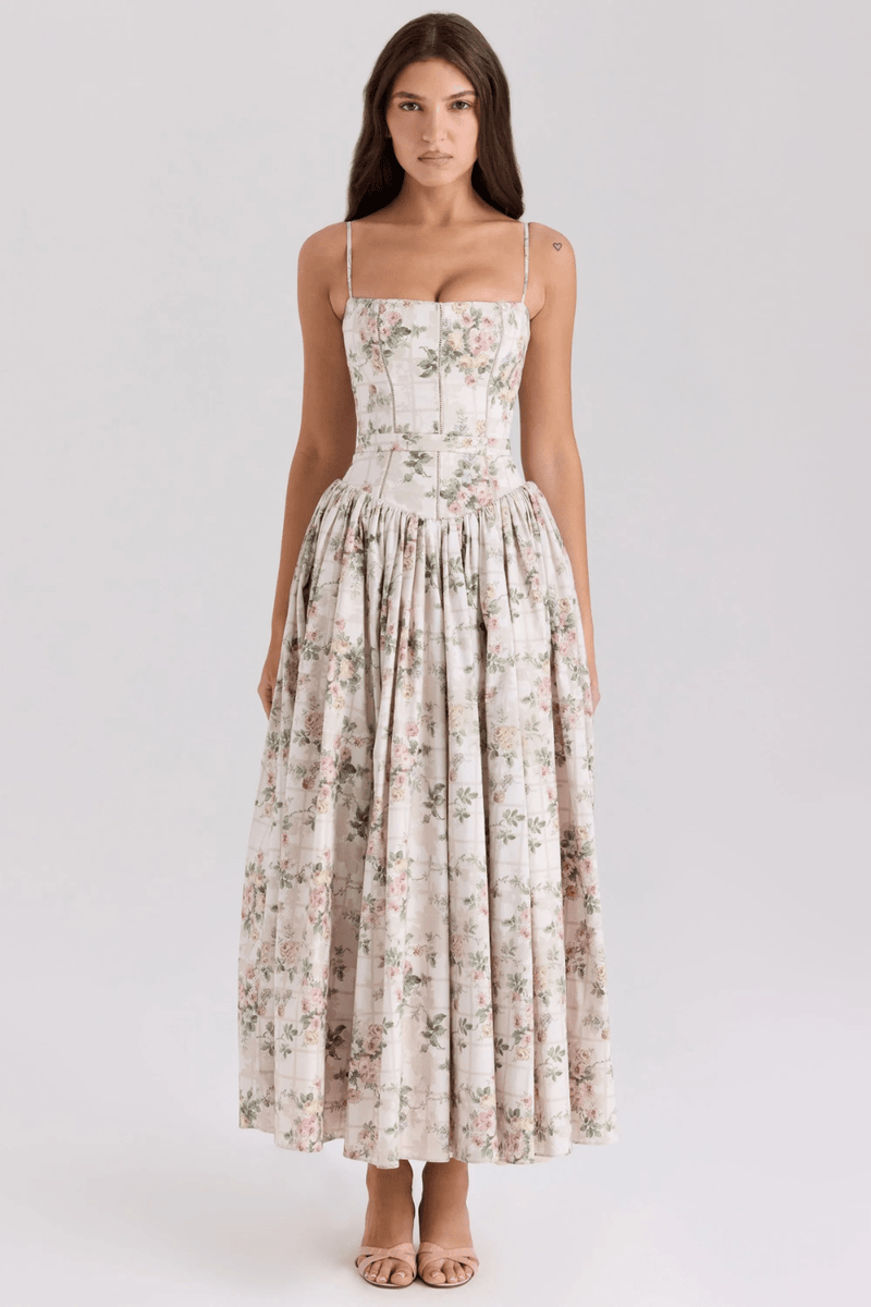 Fleur Cotton Midi Sundress