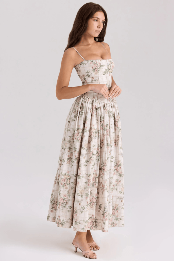 Fleur Cotton Midi Sundress - 7