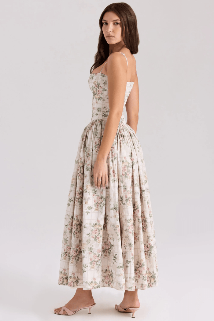 Fleur Cotton Midi Sundress - 8