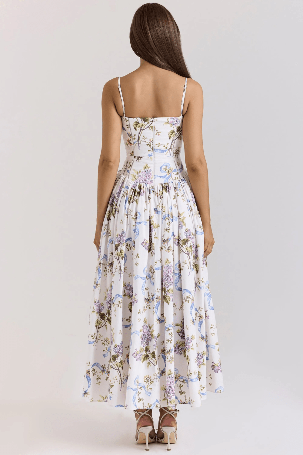 Fleur Baumwoll-Midi-Sommerkleid - 25