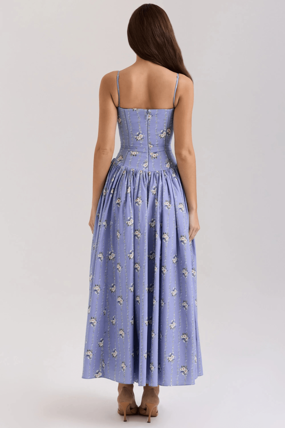 Fleur Baumwoll-Midi-Sommerkleid - 5