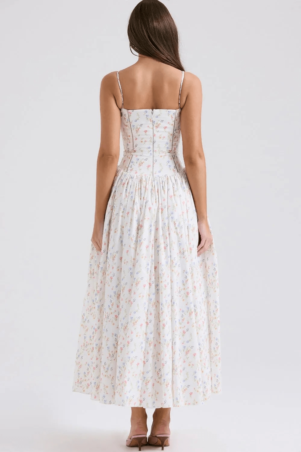 Fleur Baumwoll-Midi-Sommerkleid - 20