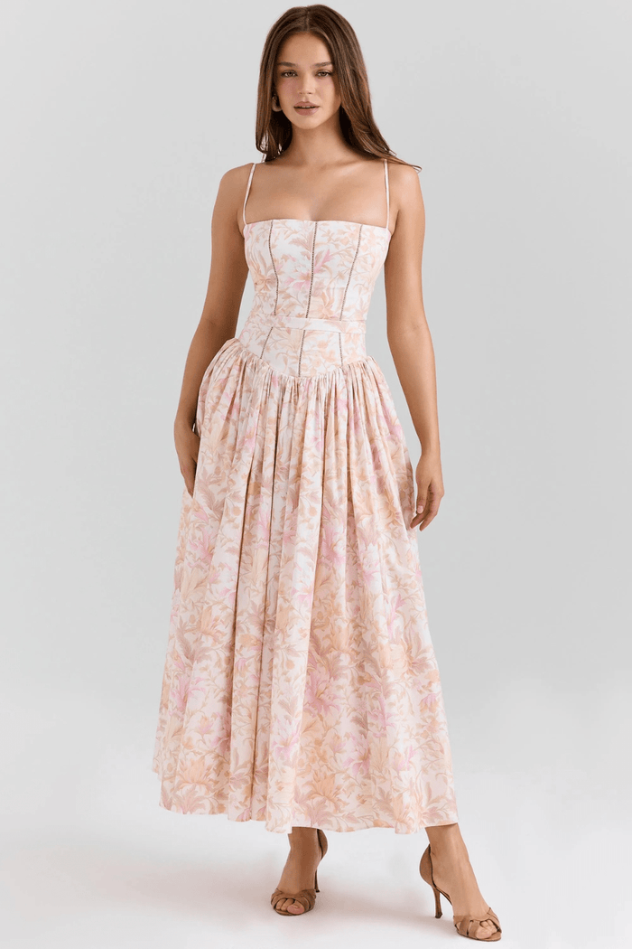 Fleur Cotton Midi Sundress - 9