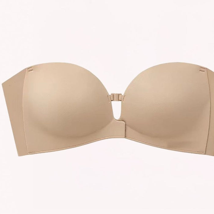 Ida Non-Slip Strapless Push-Up Bra – detail: Moulded push-up cups