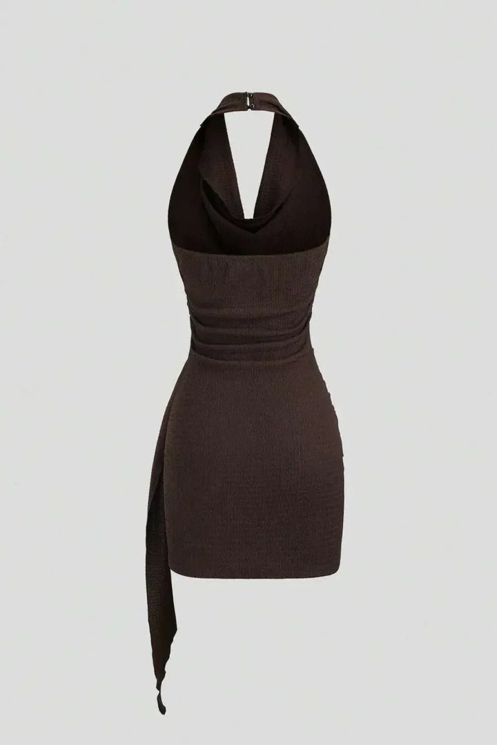 Serafina Draped Mini Dress