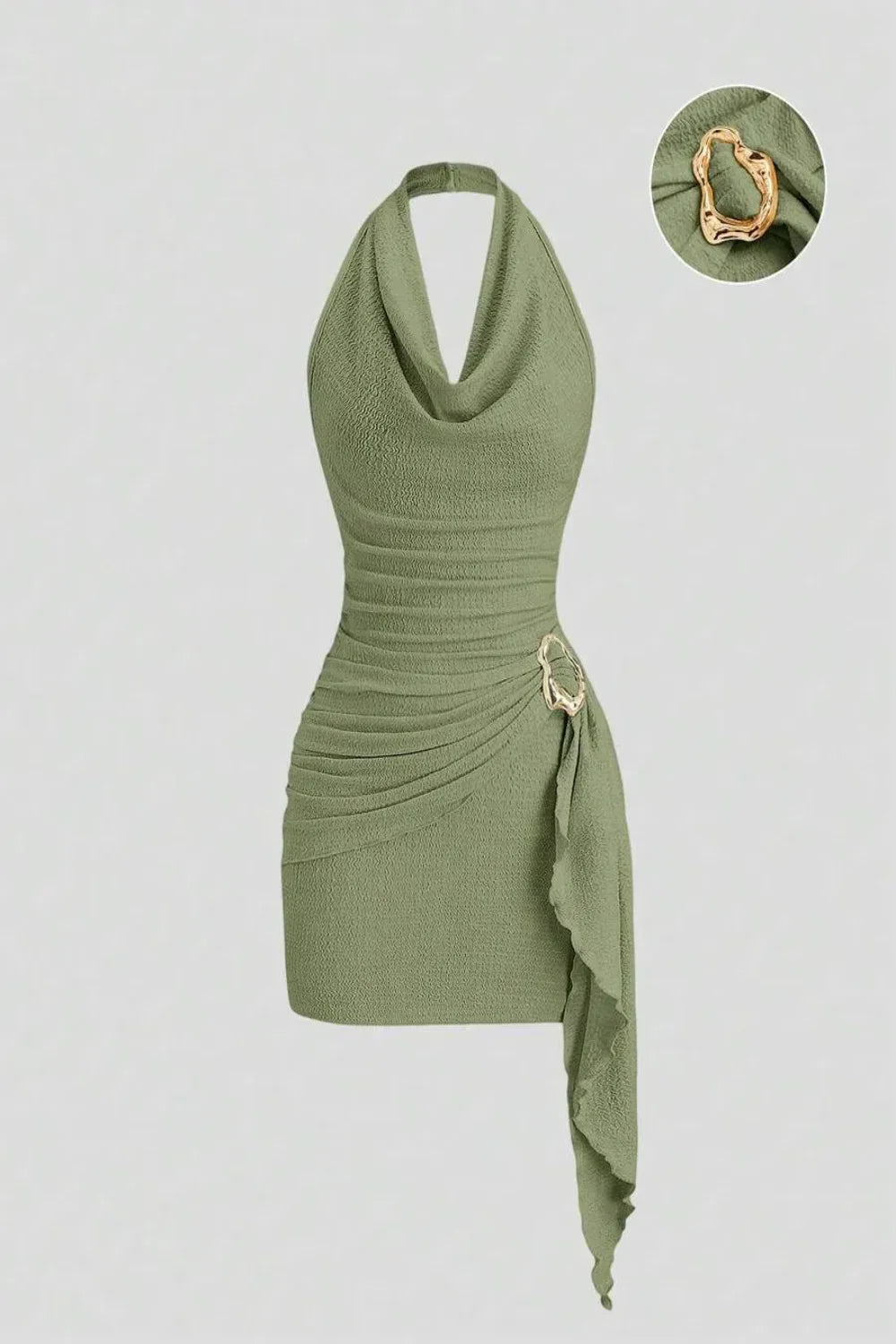 Serafina Draped Mini Dress