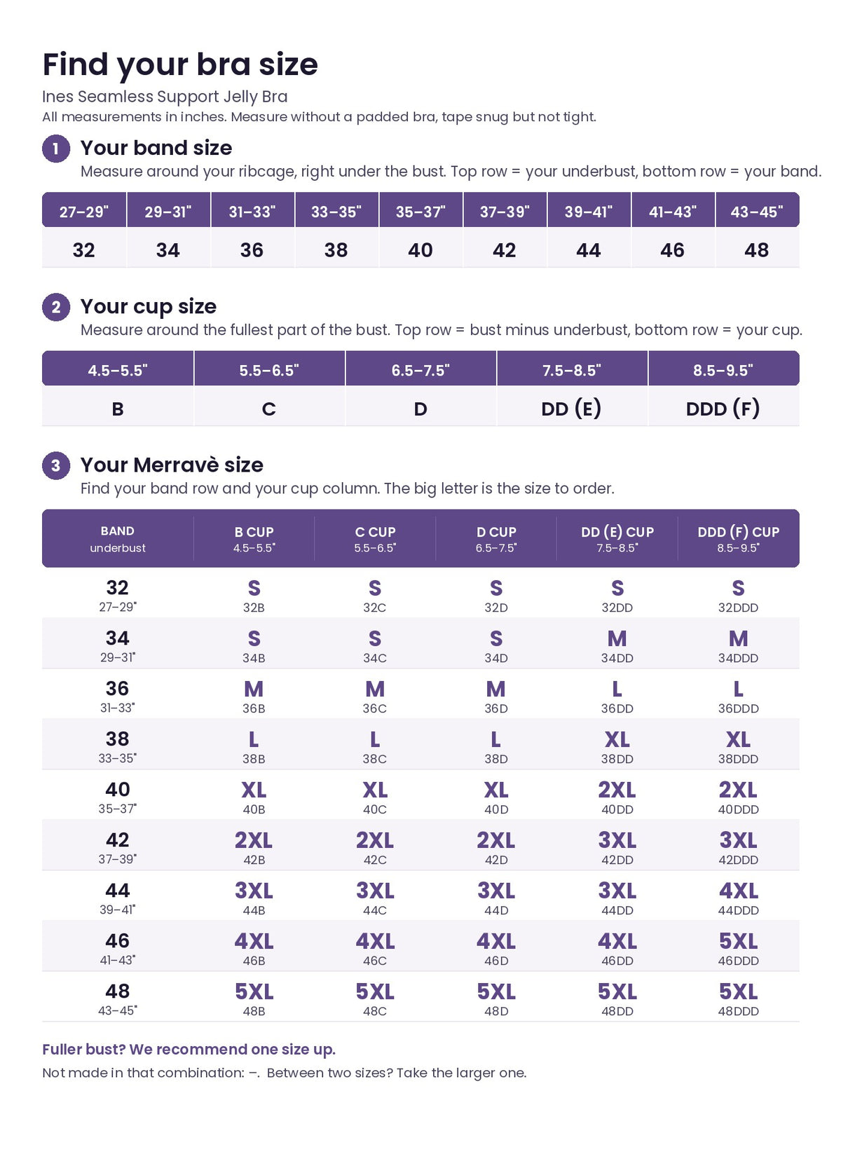 Size guide