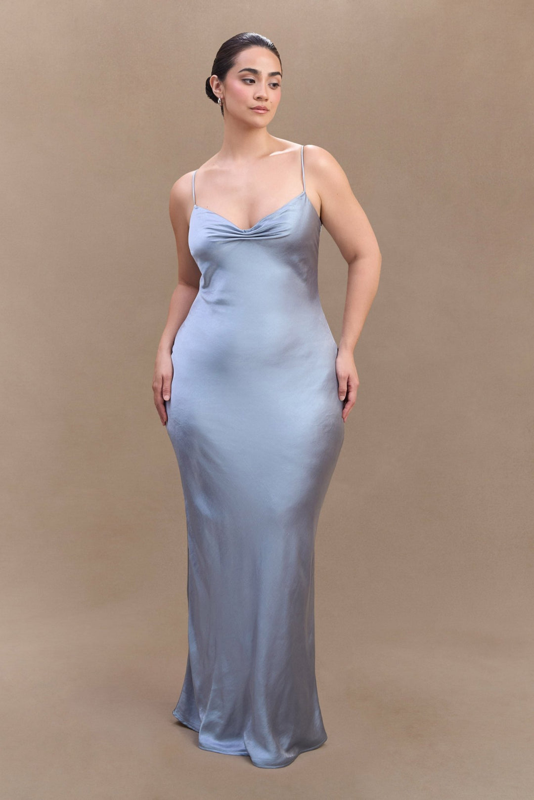 Lilly Sweetheart Satin Maxi Dress - 17