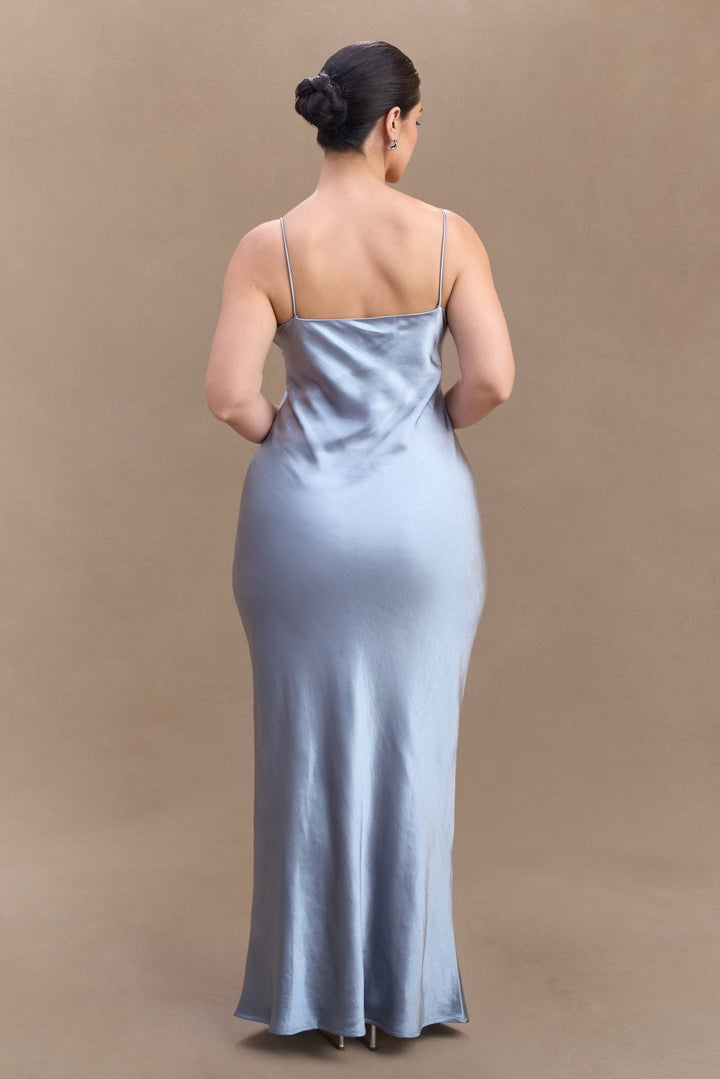 Lilly Sweetheart Satin Maxi Dress - 20