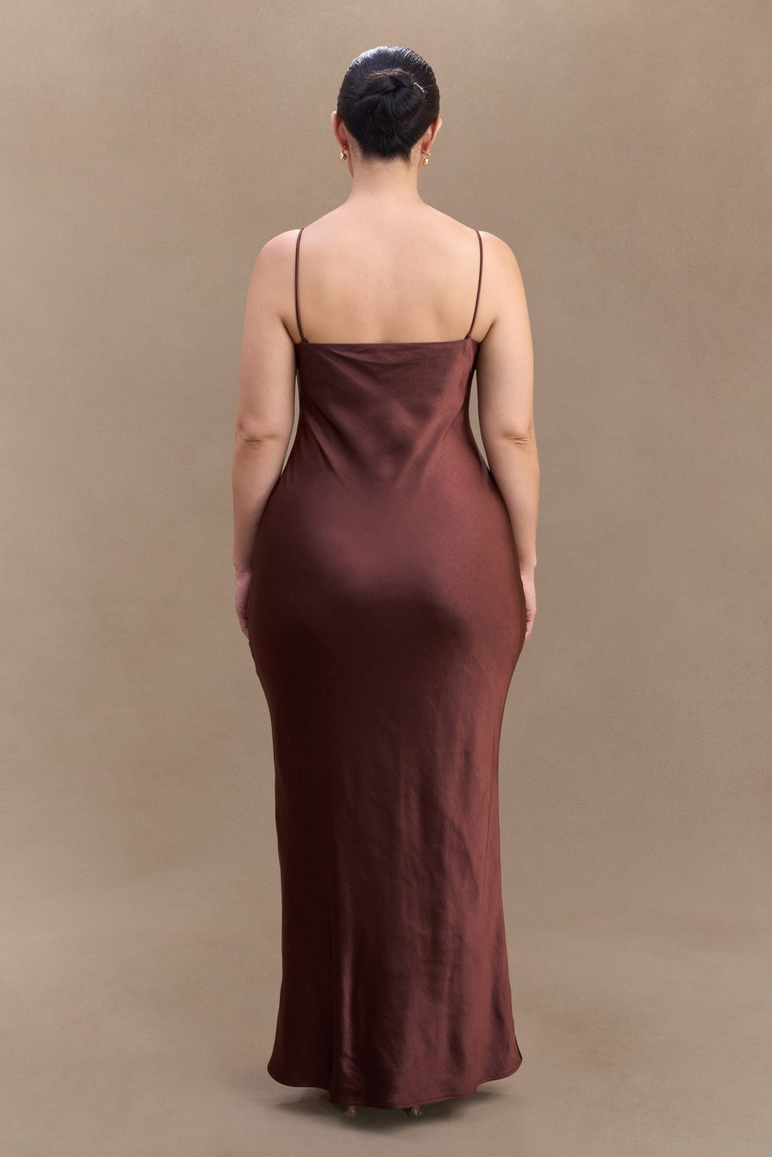 Lilly Sweetheart Satin Maxi Dress - 10