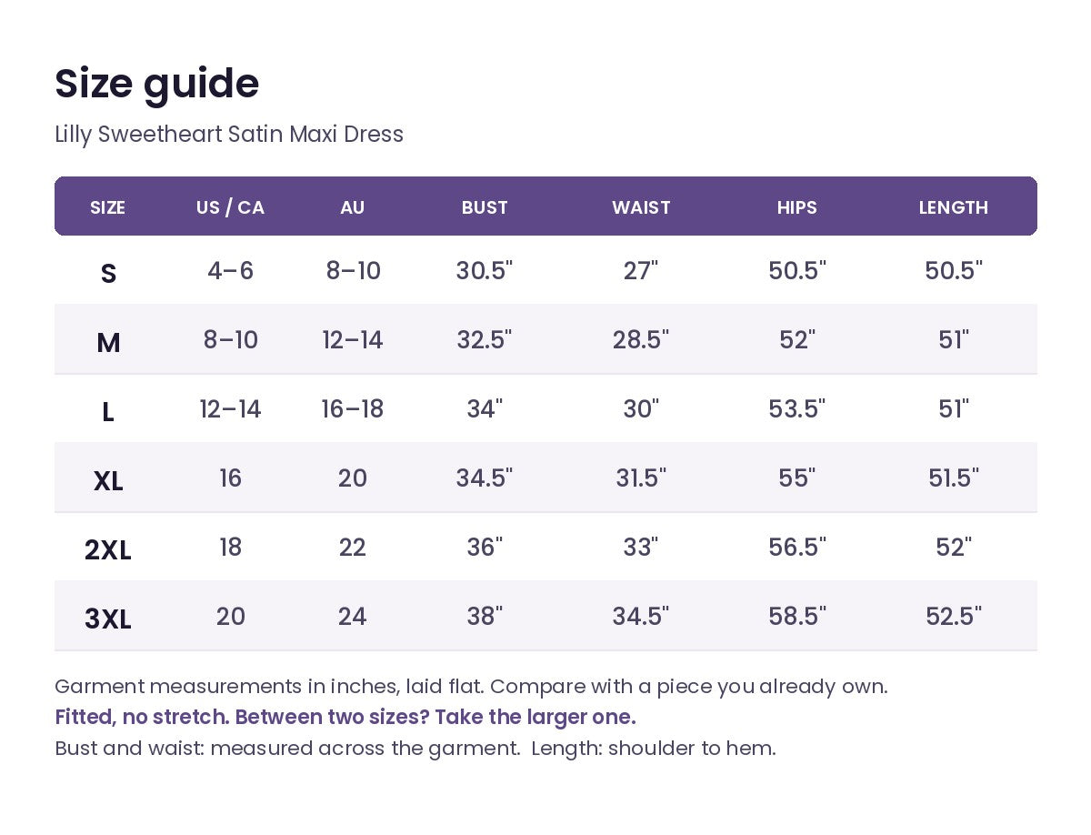 Size guide