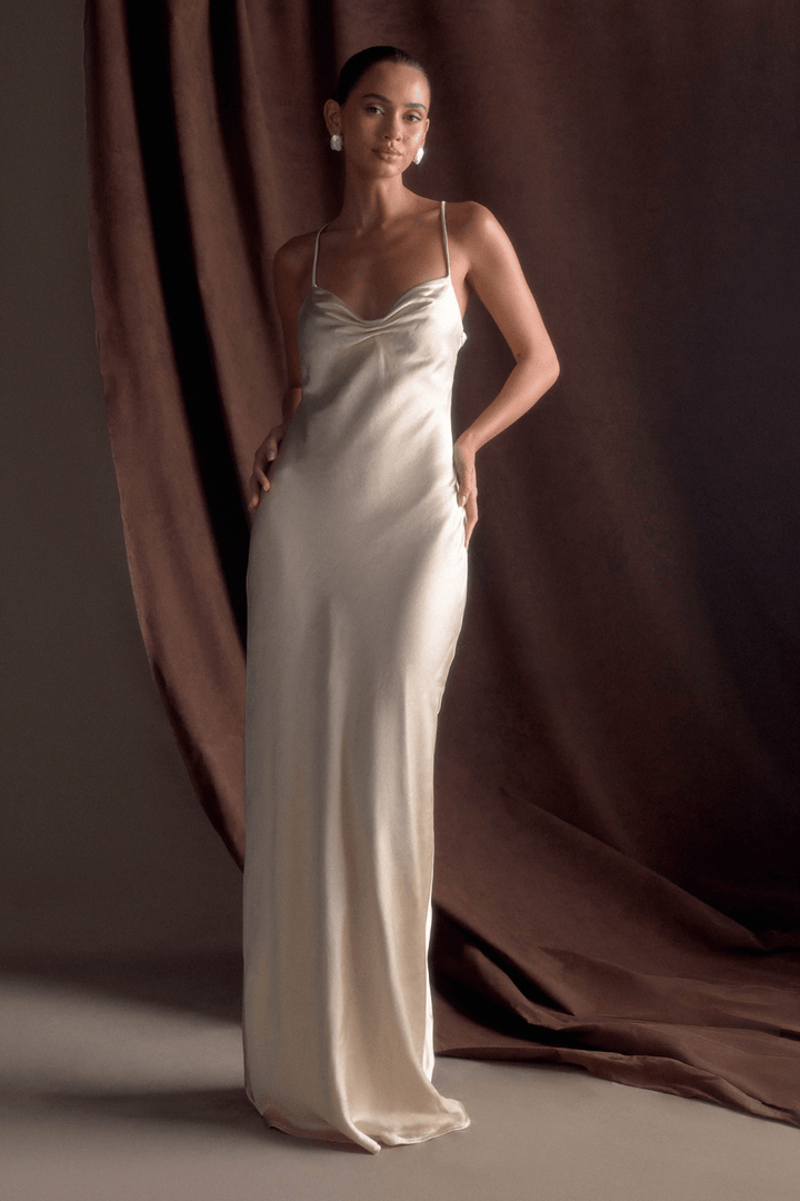 Lilly Sweetheart Satin Maxi Dress1 - 25