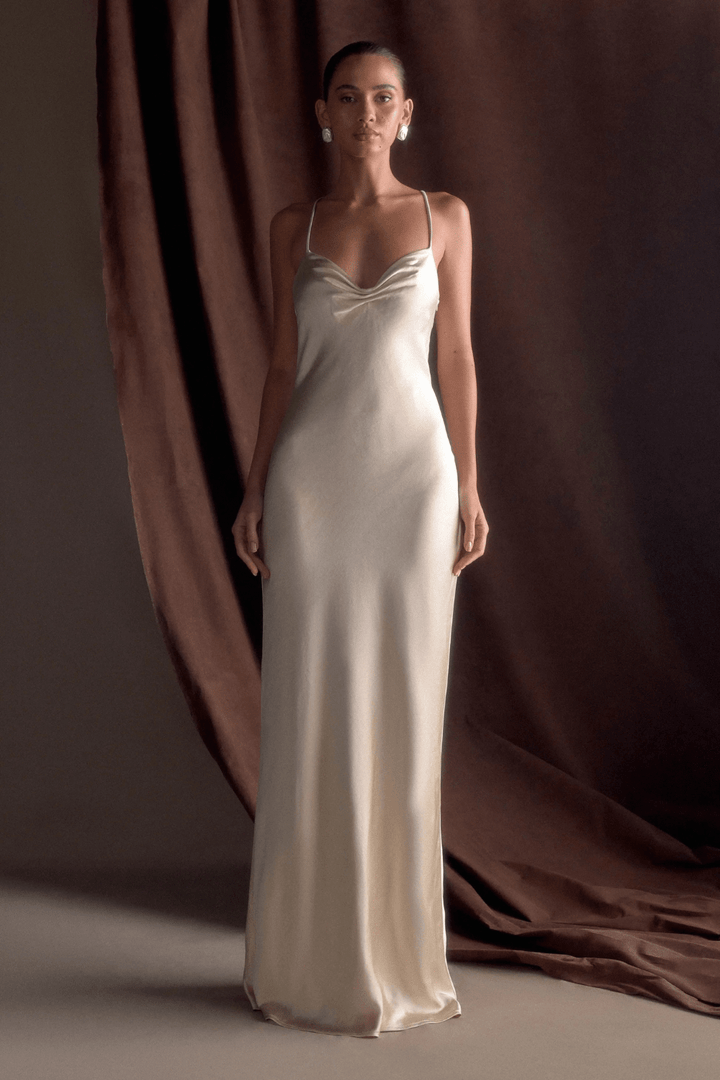 Lilly Sweetheart Satin Maxi Dress1 - 24