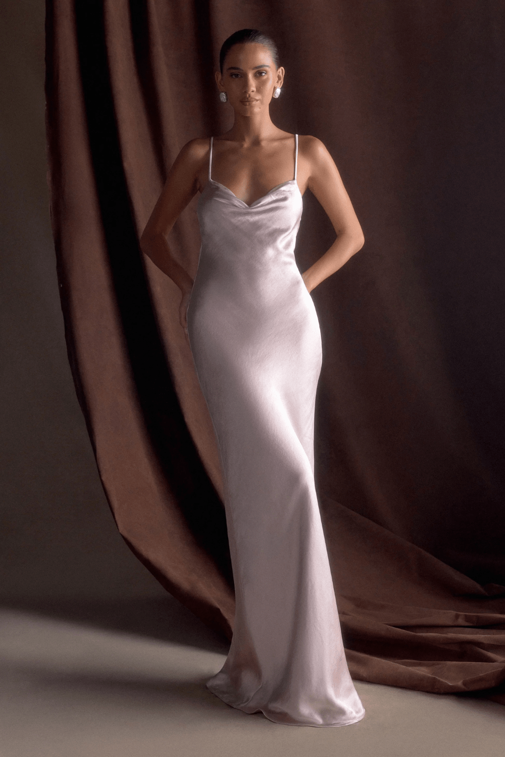 Lilly Sweetheart Satin Maxi Dress1 - 31