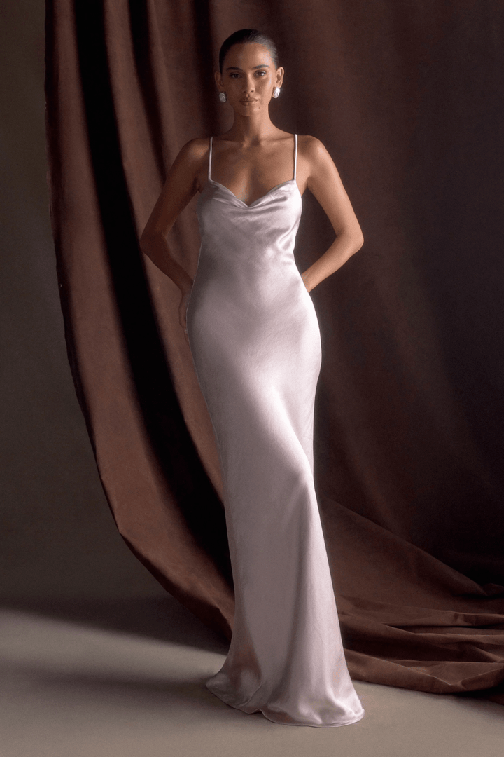Lilly Sweetheart Satin Maxi Dress1 - 31